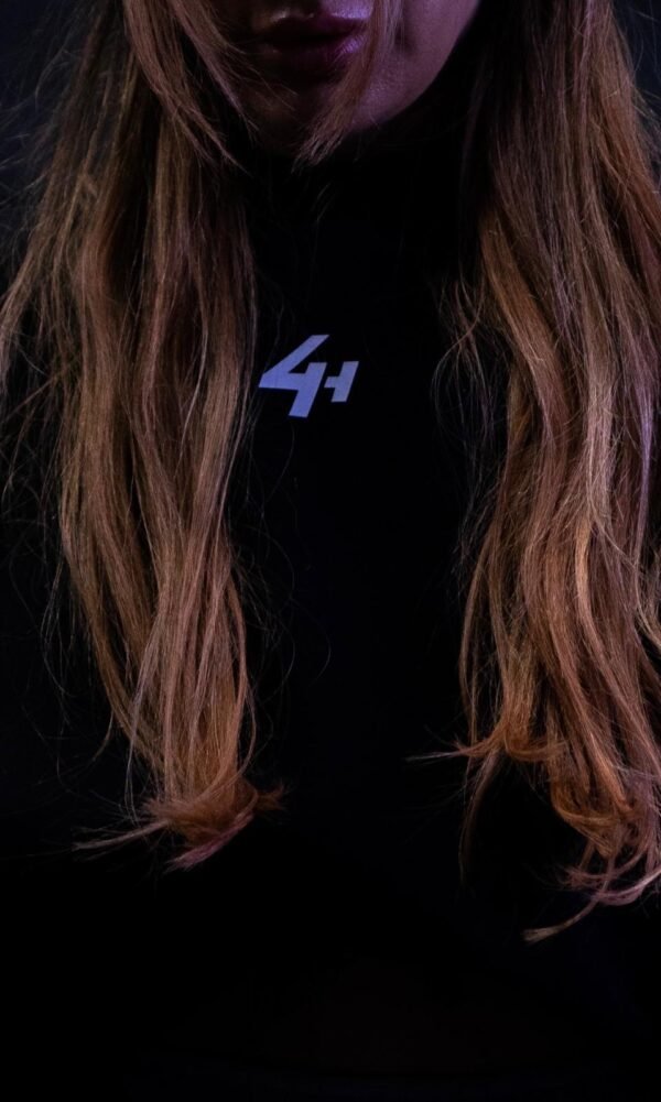 4HUNDRED Black Performance Hoodie